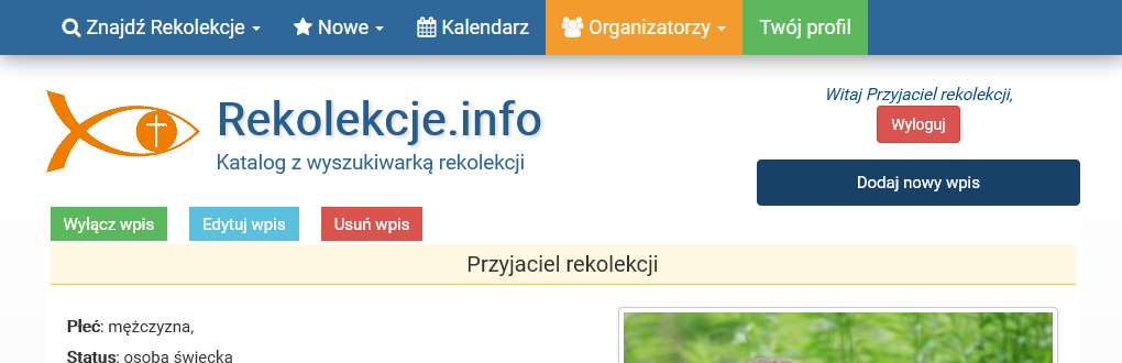 formularz rekolekcje 6